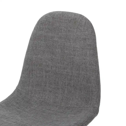 Chaises de salle à manger rembourrées Raina style milieu du siècle (lot de 2) par Christopher Knight Home