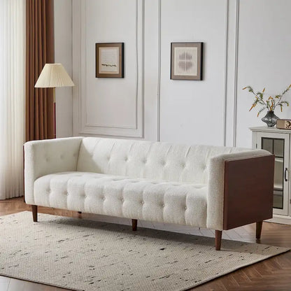 Christopher Knight Home - McLarnan Contemporary Tufted 3-seat Sofa - 89.75  L x 31.50  W x 30.25  H