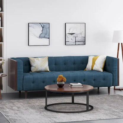 Christopher Knight Home - Canapé 3 places contemporain capitonné McLarnan - 89,75 cm L x 31,50 cm l x 30,25 cm H
