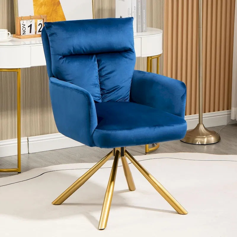 Fauteuil pivotant Howtai pour salon, cuisine et salle à manger