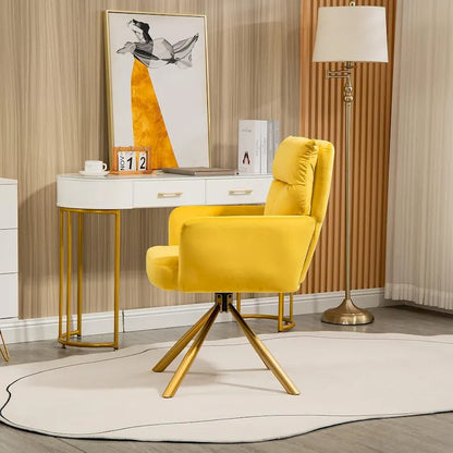 Fauteuil pivotant Howtai pour salon, cuisine et salle à manger