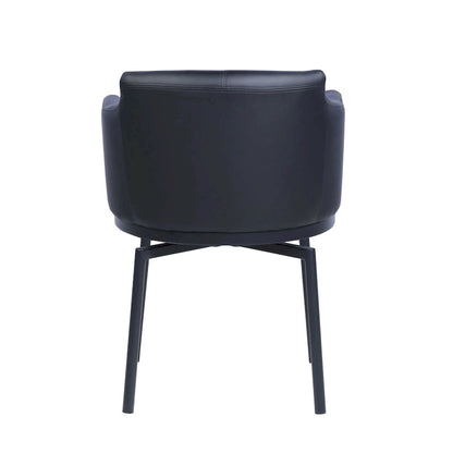 Fauteuil Somette Modern Club avec accoudoirs et mécanisme pivotant à mémoire, lot de 2