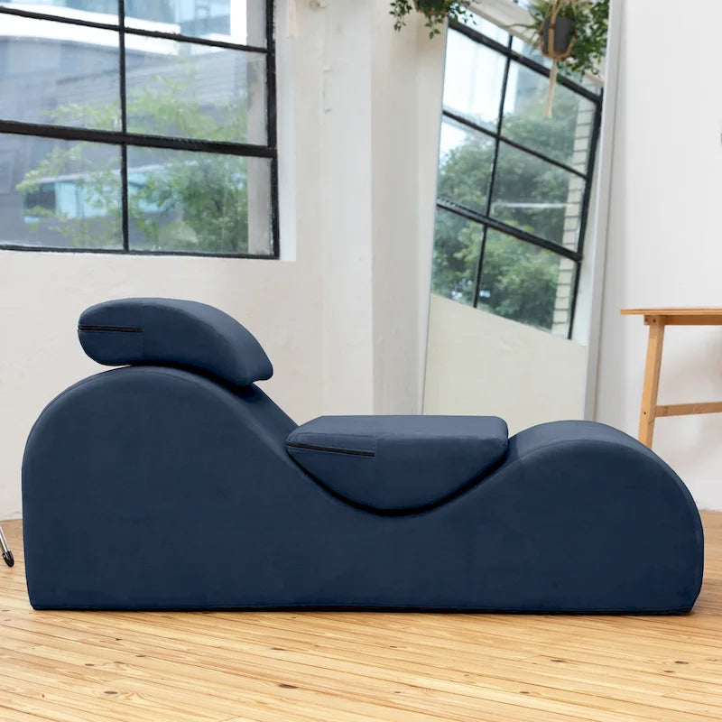 Chaise longue Avana Luvu - Idéale pour le yoga, les exercices, les étirements, les massages et plus encore - Noyau en mousse haute densité