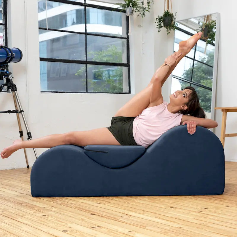 Chaise longue Avana Luvu - Idéale pour le yoga, les exercices, les étirements, les massages et plus encore - Noyau en mousse haute densité