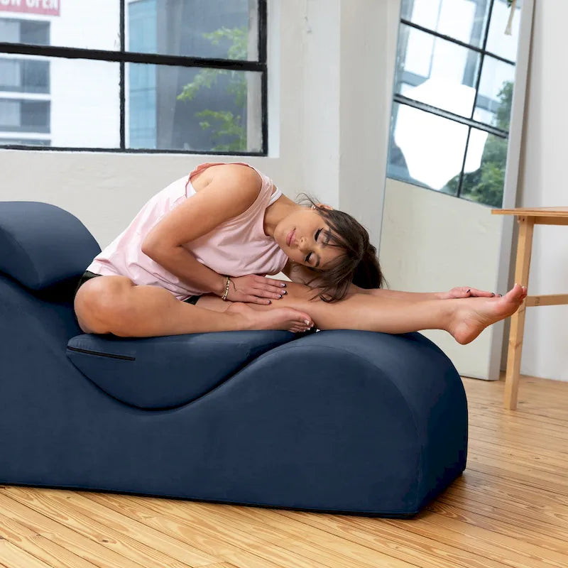 Chaise longue Avana Luvu - Idéale pour le yoga, les exercices, les étirements, les massages et plus encore - Noyau en mousse haute densité