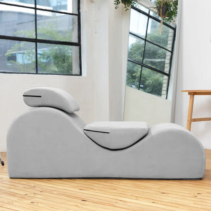 Chaise longue Avana Luvu - Idéale pour le yoga, les exercices, les étirements, les massages et plus encore - Noyau en mousse haute densité