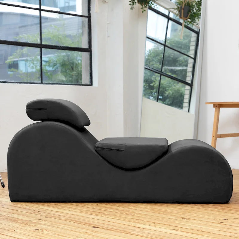 Chaise longue Avana Luvu - Idéale pour le yoga, les exercices, les étirements, les massages et plus encore - Noyau en mousse haute densité