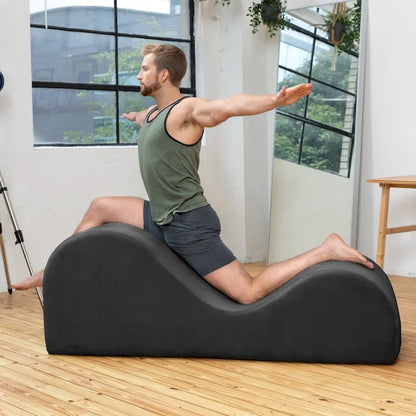 Chaise longue Avana Luvu - Idéale pour le yoga, les exercices, les étirements, les massages et plus encore - Noyau en mousse haute densité