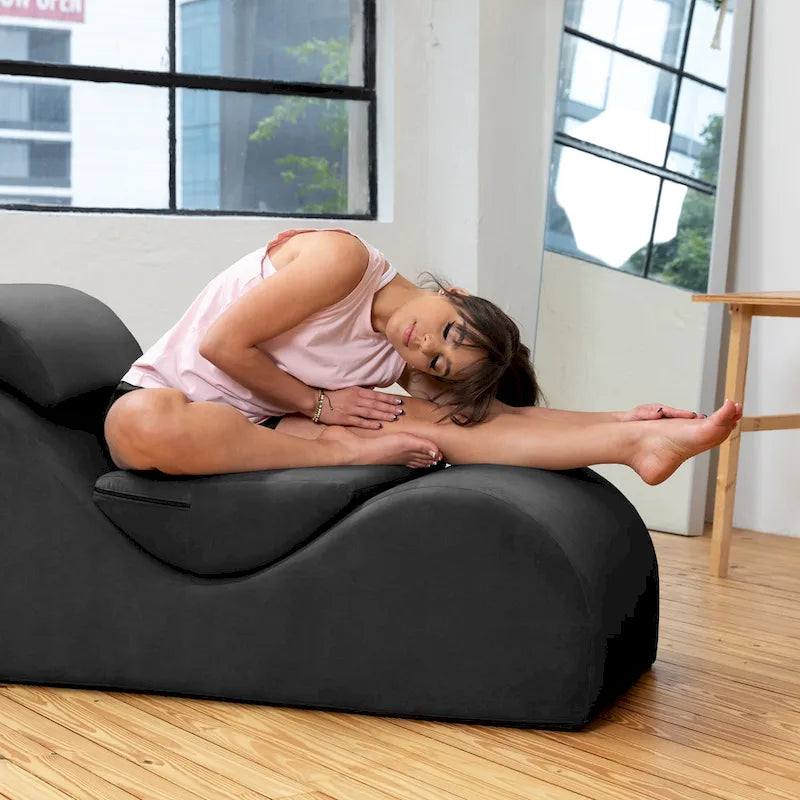 Chaise longue Avana Luvu - Idéale pour le yoga, les exercices, les étirements, les massages et plus encore - Noyau en mousse haute densité