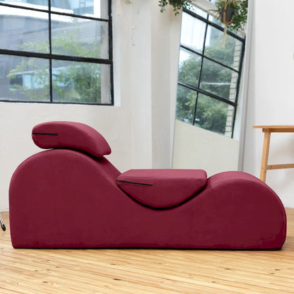 Chaise longue Avana Luvu - Idéale pour le yoga, les exercices, les étirements, les massages et plus encore - Noyau en mousse haute densité