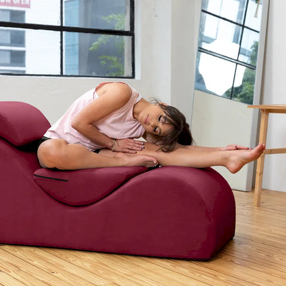 Chaise longue Avana Luvu - Idéale pour le yoga, les exercices, les étirements, les massages et plus encore - Noyau en mousse haute densité