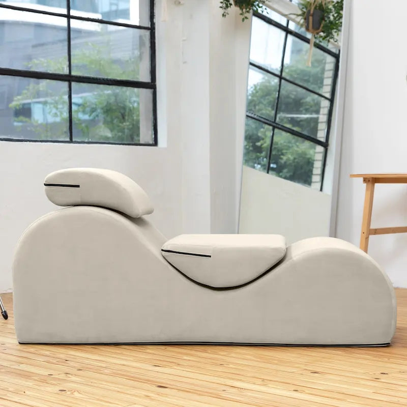 Chaise longue Avana Luvu - Idéale pour le yoga, les exercices, les étirements, les massages et plus encore - Noyau en mousse haute densité