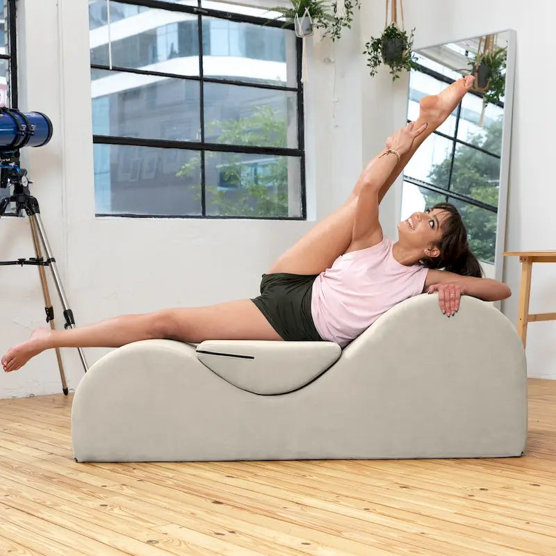 Chaise longue Avana Luvu - Idéale pour le yoga, les exercices, les étirements, les massages et plus encore - Noyau en mousse haute densité