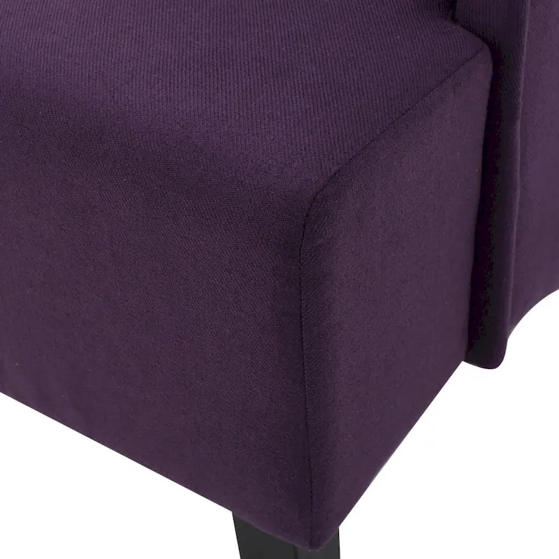 Chaise de salle à manger Callie à dossier haut en tissu de Christopher Knight Home - 59 cm (L) x 73 cm (l) x 117 cm (H)