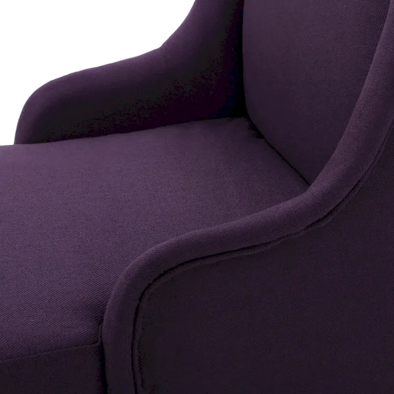 Chaise de salle à manger Callie à dossier haut en tissu de Christopher Knight Home - 59 cm (L) x 73 cm (l) x 117 cm (H)