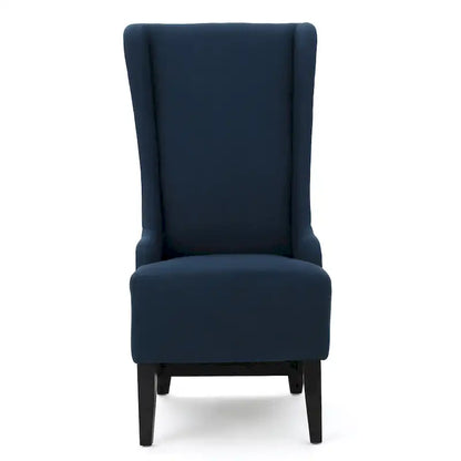 Chaise de salle à manger Callie à dossier haut en tissu de Christopher Knight Home - 59 cm (L) x 73 cm (l) x 117 cm (H)