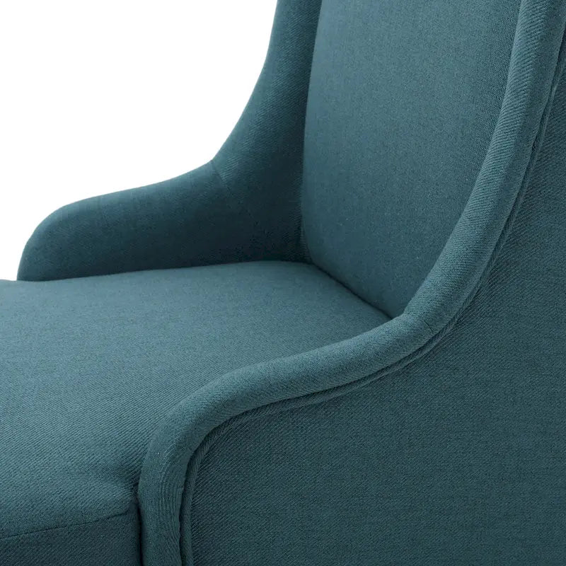 Chaise de salle à manger Callie à dossier haut en tissu de Christopher Knight Home - 59 cm (L) x 73 cm (l) x 117 cm (H)