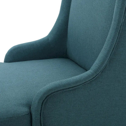 Chaise de salle à manger Callie à dossier haut en tissu de Christopher Knight Home - 59 cm (L) x 73 cm (l) x 117 cm (H)