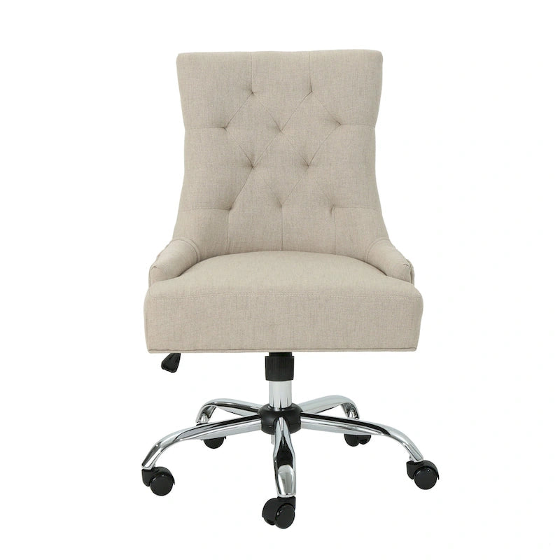 Fauteuil de bureau contemporain capitonné Americo par Christopher Knight Home