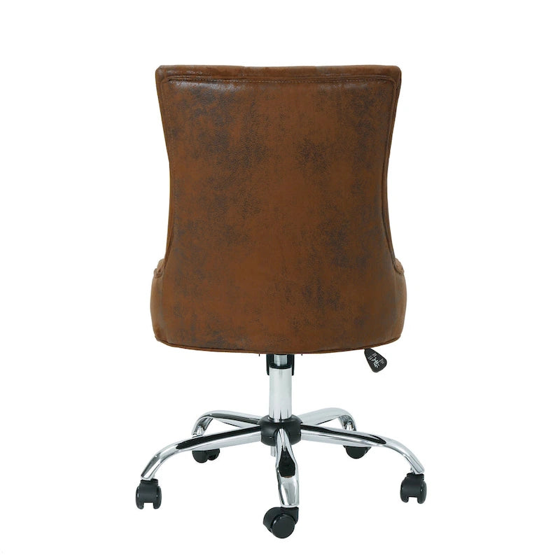 Fauteuil de bureau contemporain capitonné Americo par Christopher Knight Home