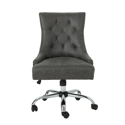 Fauteuil de bureau contemporain capitonné Americo par Christopher Knight Home