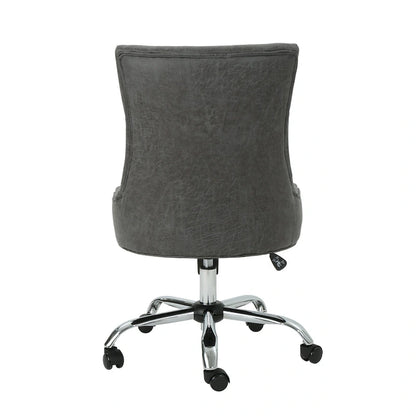 Fauteuil de bureau contemporain capitonné Americo par Christopher Knight Home