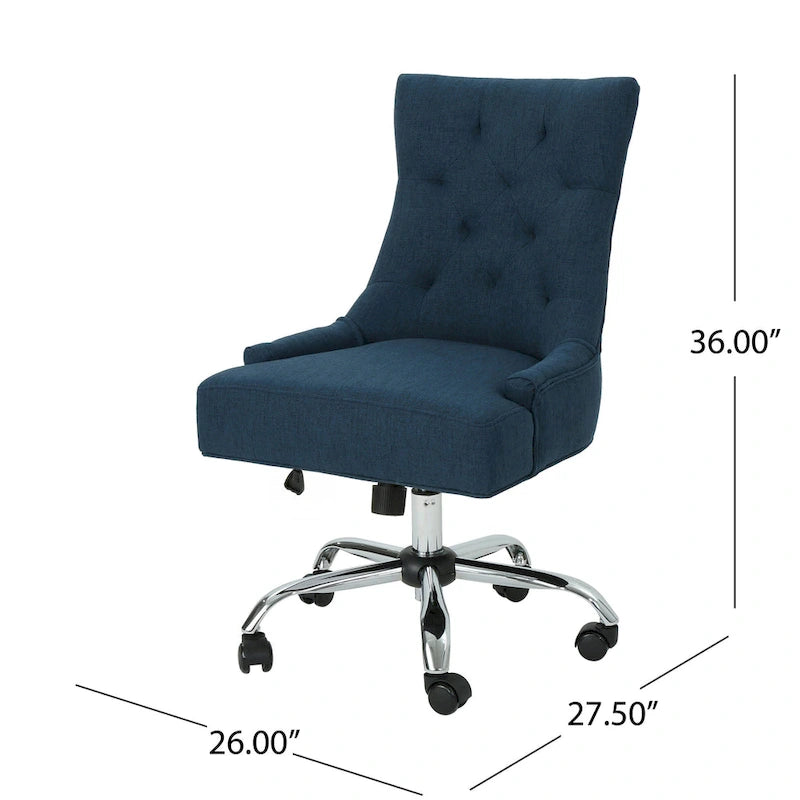 Fauteuil de bureau contemporain capitonné Americo par Christopher Knight Home