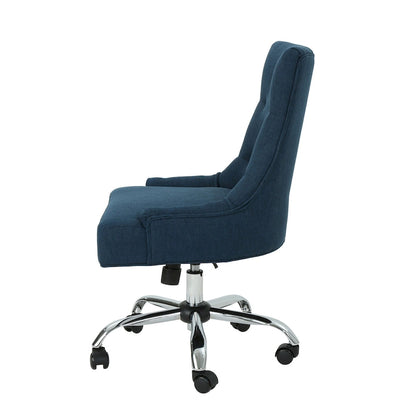 Fauteuil de bureau contemporain capitonné Americo par Christopher Knight Home