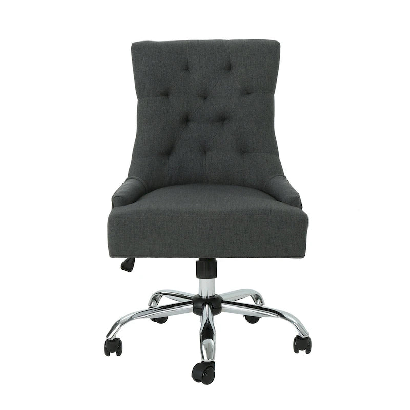 Fauteuil de bureau contemporain capitonné Americo par Christopher Knight Home