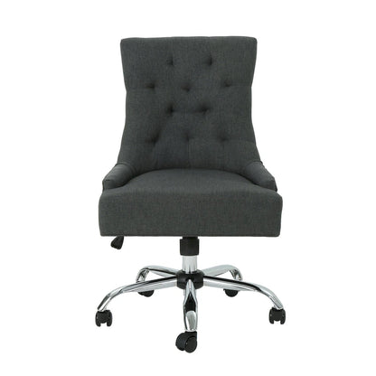 Fauteuil de bureau contemporain capitonné Americo par Christopher Knight Home