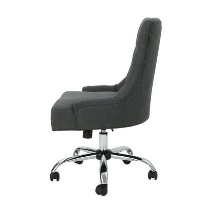 Fauteuil de bureau contemporain capitonné Americo par Christopher Knight Home