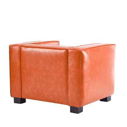 Fauteuil club Goyette en similicuir de Christopher Knight Home