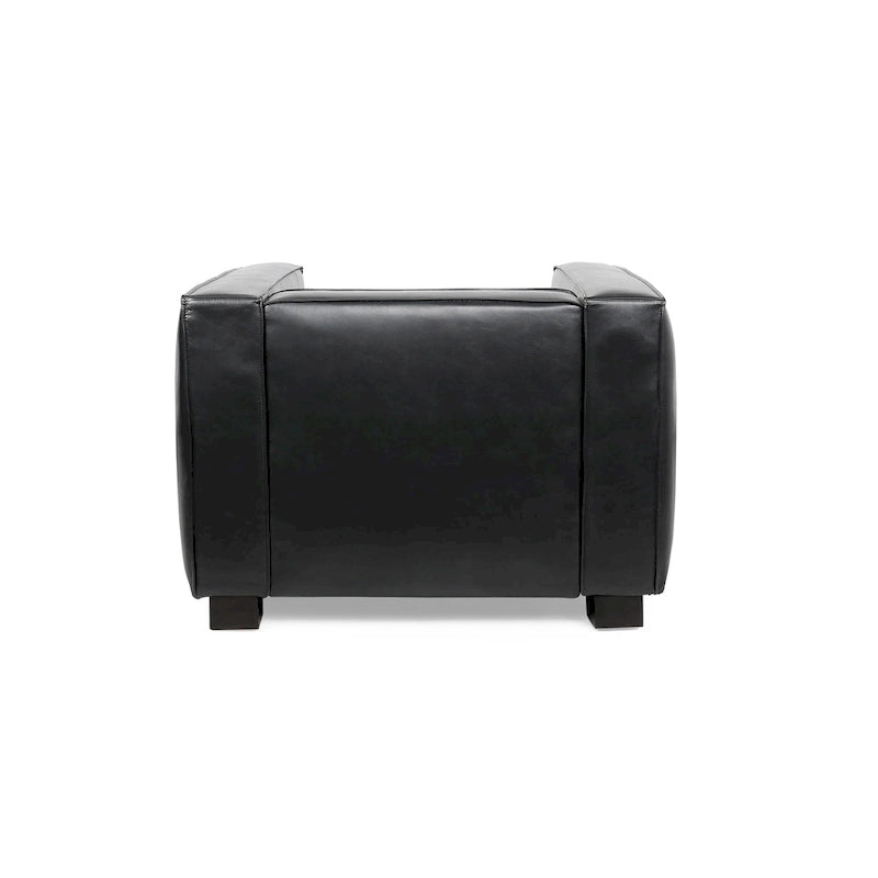 Fauteuil club Goyette en similicuir de Christopher Knight Home