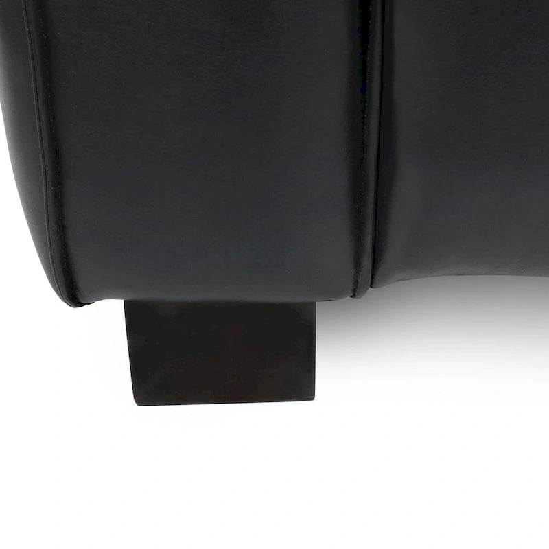 Fauteuil club Goyette en similicuir de Christopher Knight Home