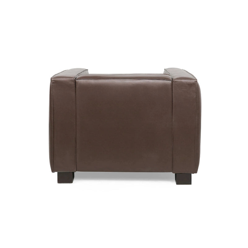 Fauteuil club Goyette en similicuir de Christopher Knight Home