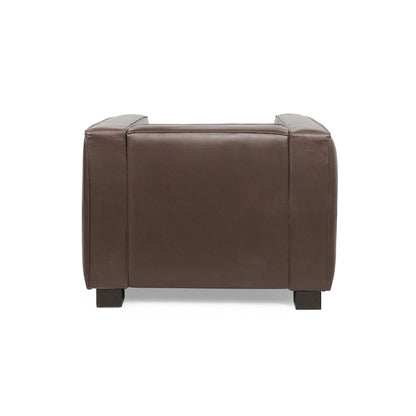 Fauteuil club Goyette en similicuir de Christopher Knight Home