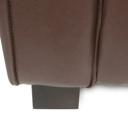Fauteuil club Goyette en similicuir de Christopher Knight Home