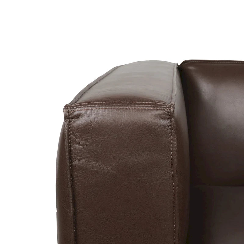 Fauteuil club Goyette en similicuir de Christopher Knight Home