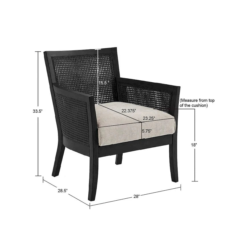 Fauteuil à cannes Madison Park Blaine