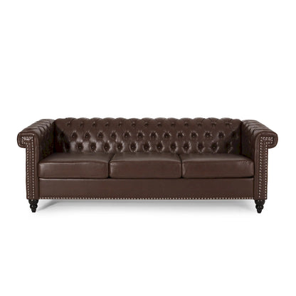 Canapé Chesterfield capitonné 3 places Parkhurst de Christopher Knight Home