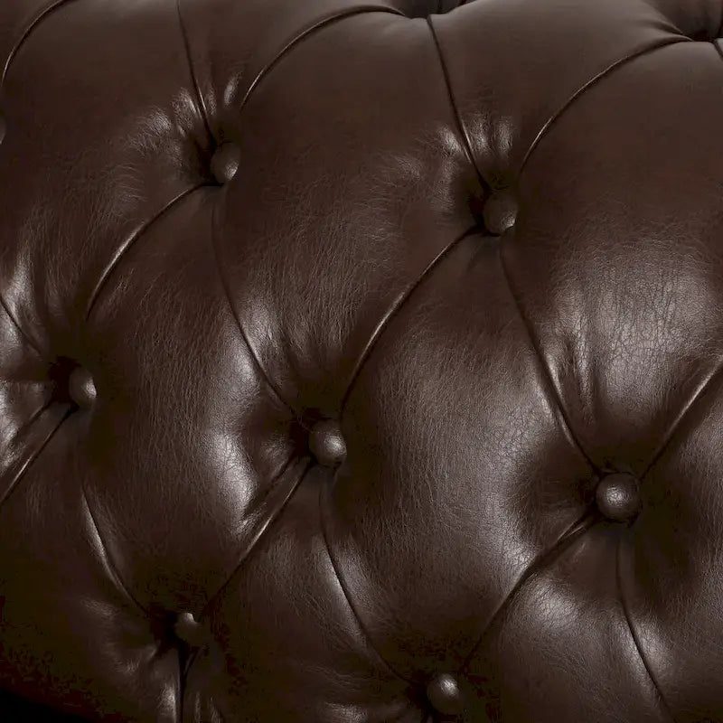 Canapé Chesterfield capitonné 3 places Parkhurst de Christopher Knight Home