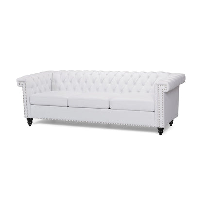 Canapé Chesterfield capitonné 3 places Parkhurst de Christopher Knight Home