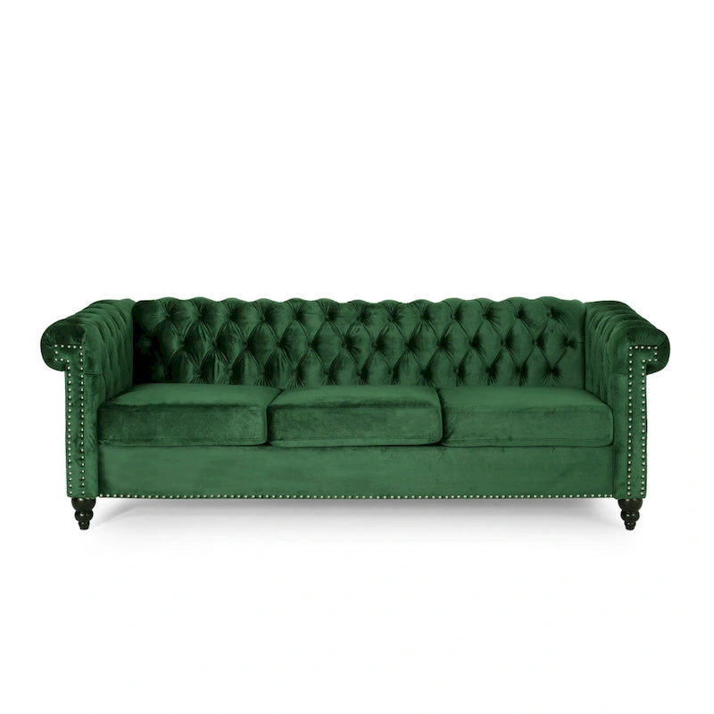 Canapé Chesterfield capitonné 3 places Parkhurst de Christopher Knight Home