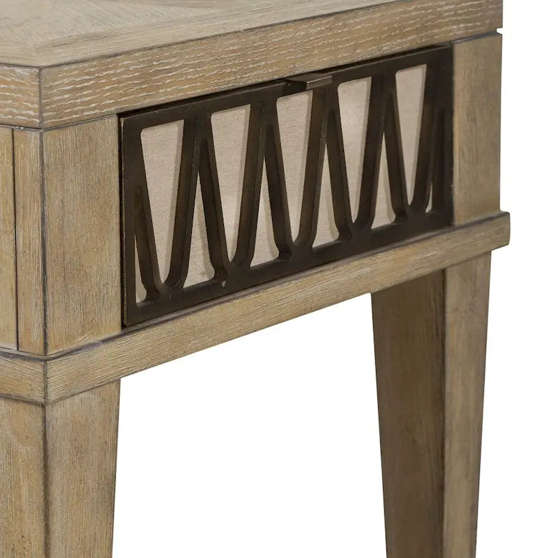 Table d'appoint en grès patiné du Devonshire