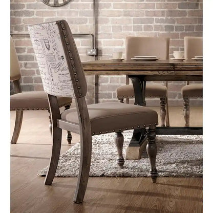 Ensemble de salle à manger Roundhill Furniture Birmingham 9 pièces avec table et fauteuils à rallonge amovible
