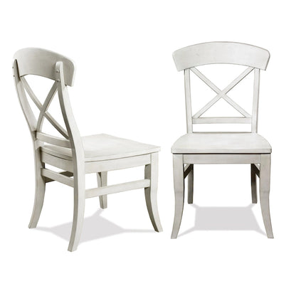 Ensemble de salle à manger 7 pièces Harola de Roundhill Furniture, table ronde à pied central avec rallonge de 18 pouces, 6 chaises.