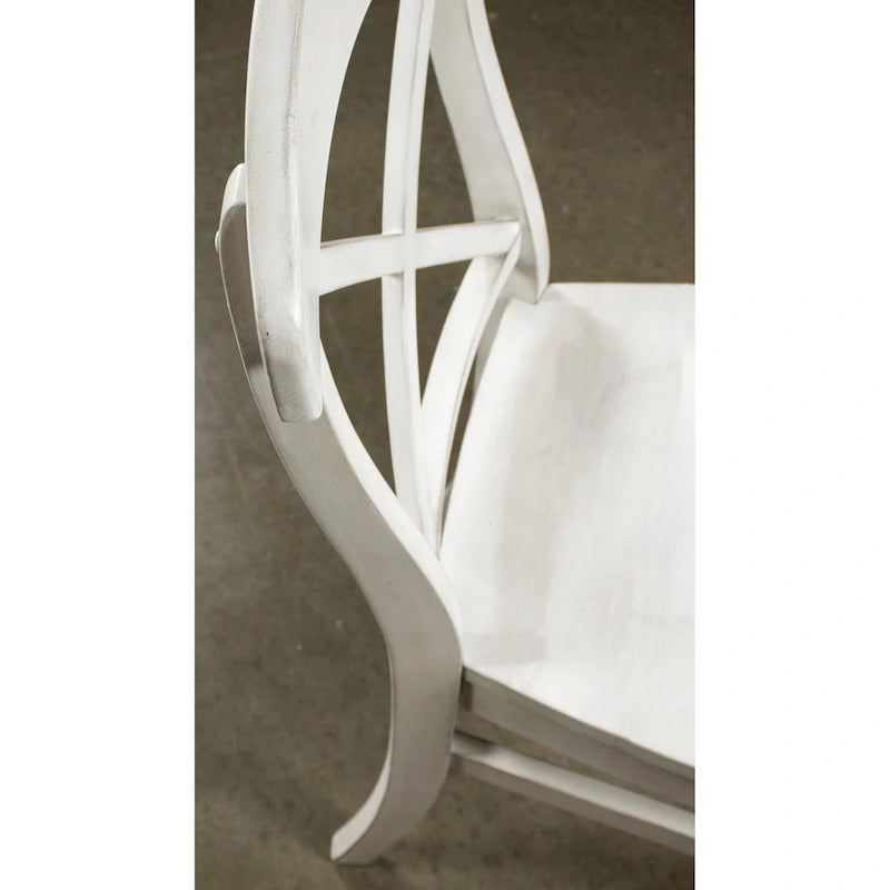 Ensemble de salle à manger 7 pièces Harola de Roundhill Furniture, table ronde à pied central avec rallonge de 18 pouces, 6 chaises.