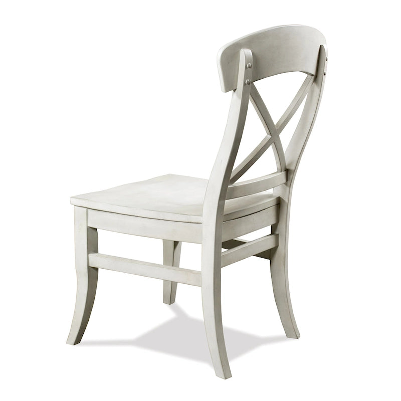 Ensemble de salle à manger 7 pièces Harola de Roundhill Furniture, table ronde à pied central avec rallonge de 18 pouces, 6 chaises.