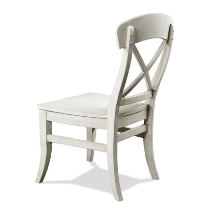 Ensemble de salle à manger 7 pièces Harola de Roundhill Furniture, table ronde à pied central avec rallonge de 18 pouces, 6 chaises.