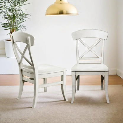 Ensemble de salle à manger 7 pièces Harola de Roundhill Furniture, table ronde à pied central avec rallonge de 18 pouces, 6 chaises.